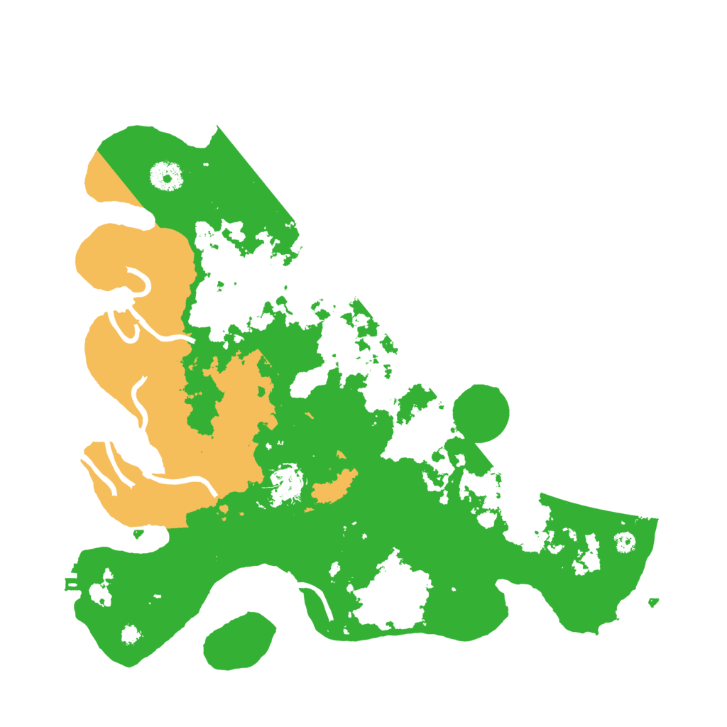 Biome Rust Map: Procedural Map, Size: 3500, Seed: 355906458