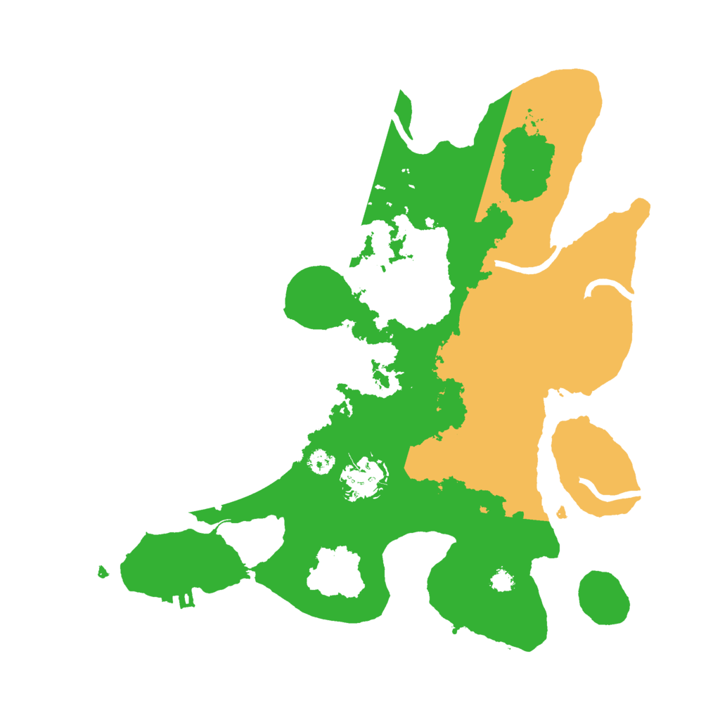 Biome Rust Map: Procedural Map, Size: 3000, Seed: 2112458568