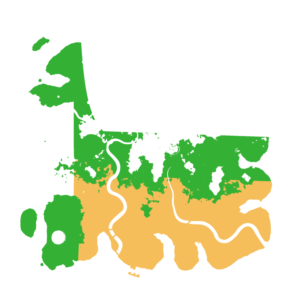 Biome Rust Map: Procedural Map, Size: 3750, Seed: 1031730011