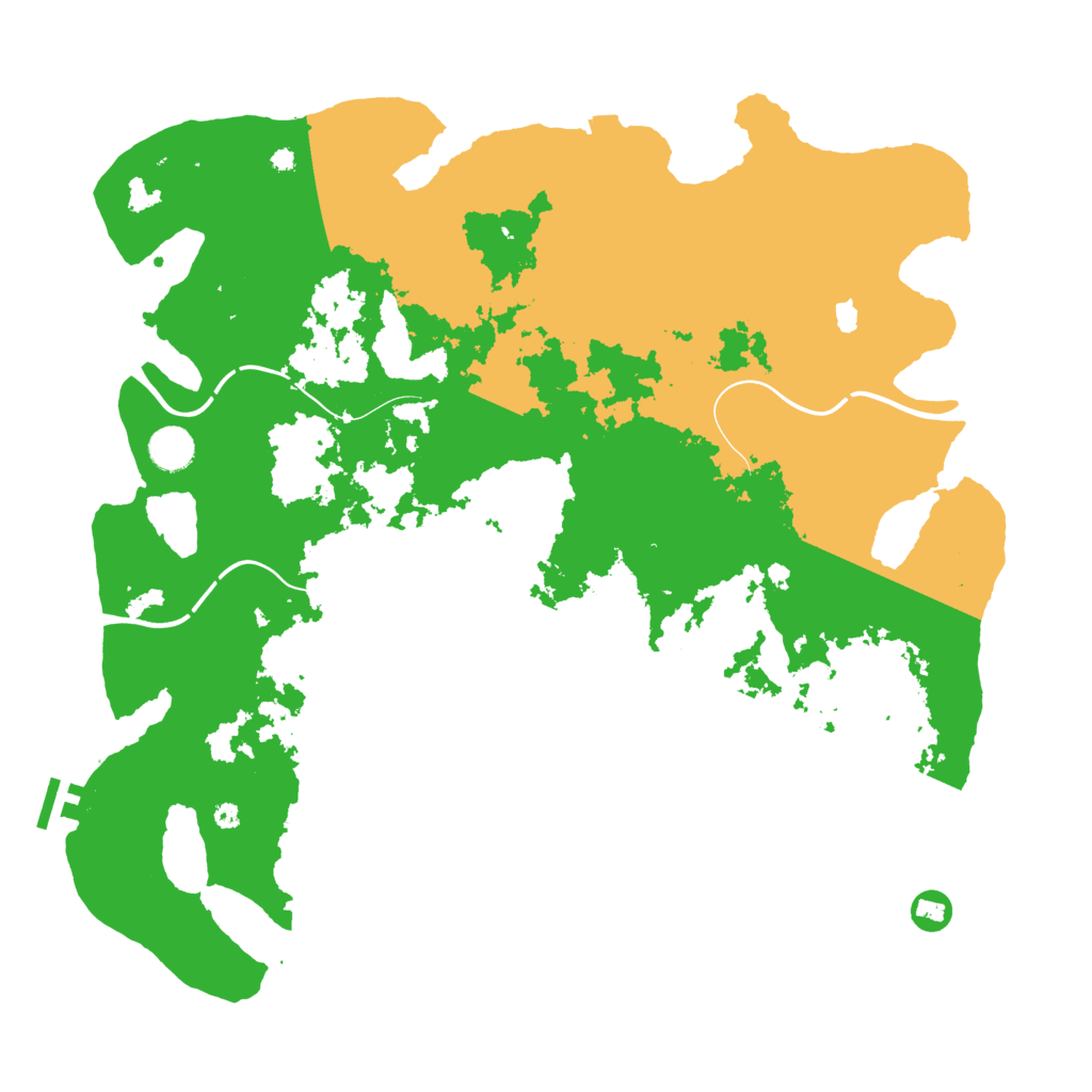 Biome Rust Map: Procedural Map, Size: 4250, Seed: 1791987