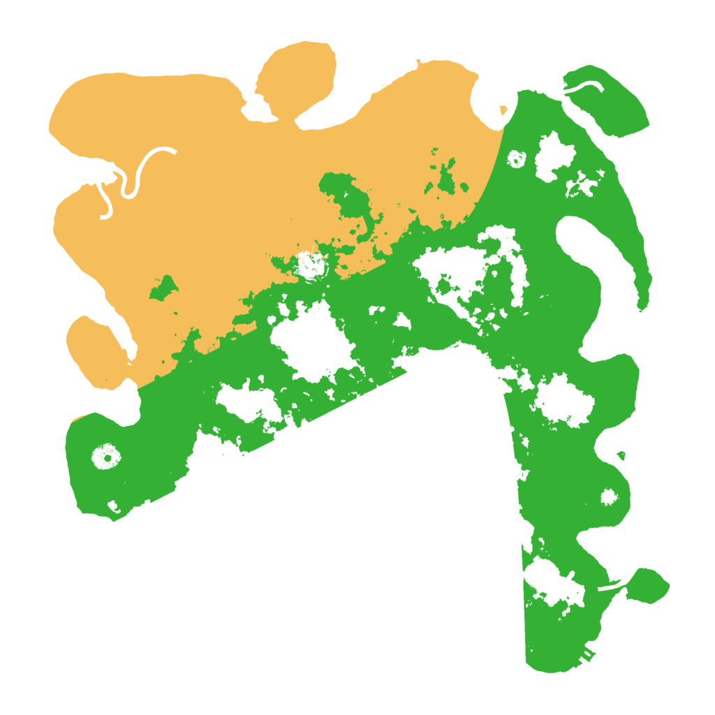Biome Rust Map: Procedural Map, Size: 4020, Seed: 1000000