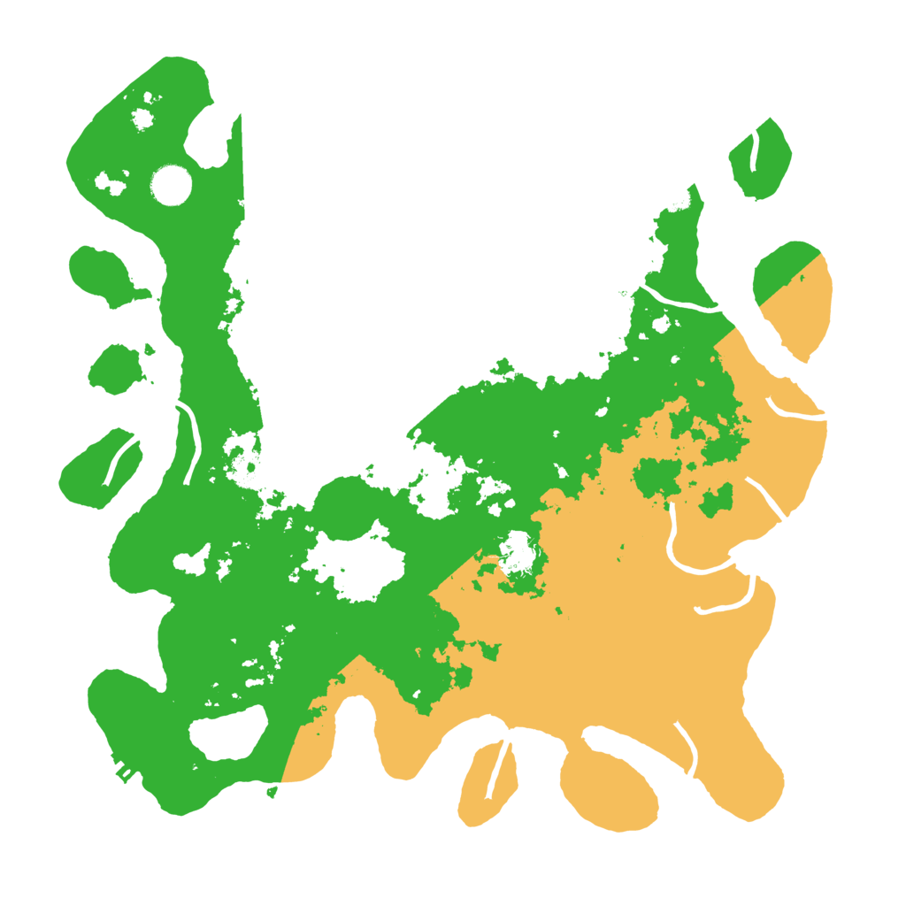 Biome Rust Map: Procedural Map, Size: 3900, Seed: 159897875