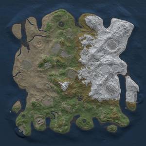 Thumbnail Rust Map: Procedural Map, Size: 3850, Seed: 680067340, 20 Monuments