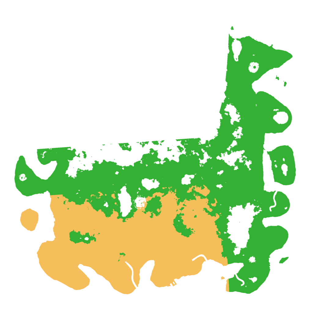 Biome Rust Map: Procedural Map, Size: 4500, Seed: 1036036875