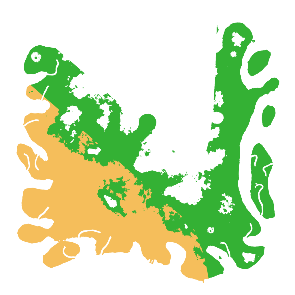 Biome Rust Map: Procedural Map, Size: 4500, Seed: 1323281553