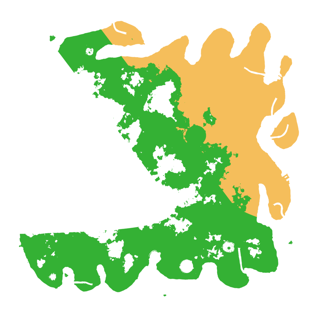 Biome Rust Map: Procedural Map, Size: 4250, Seed: 1639421854