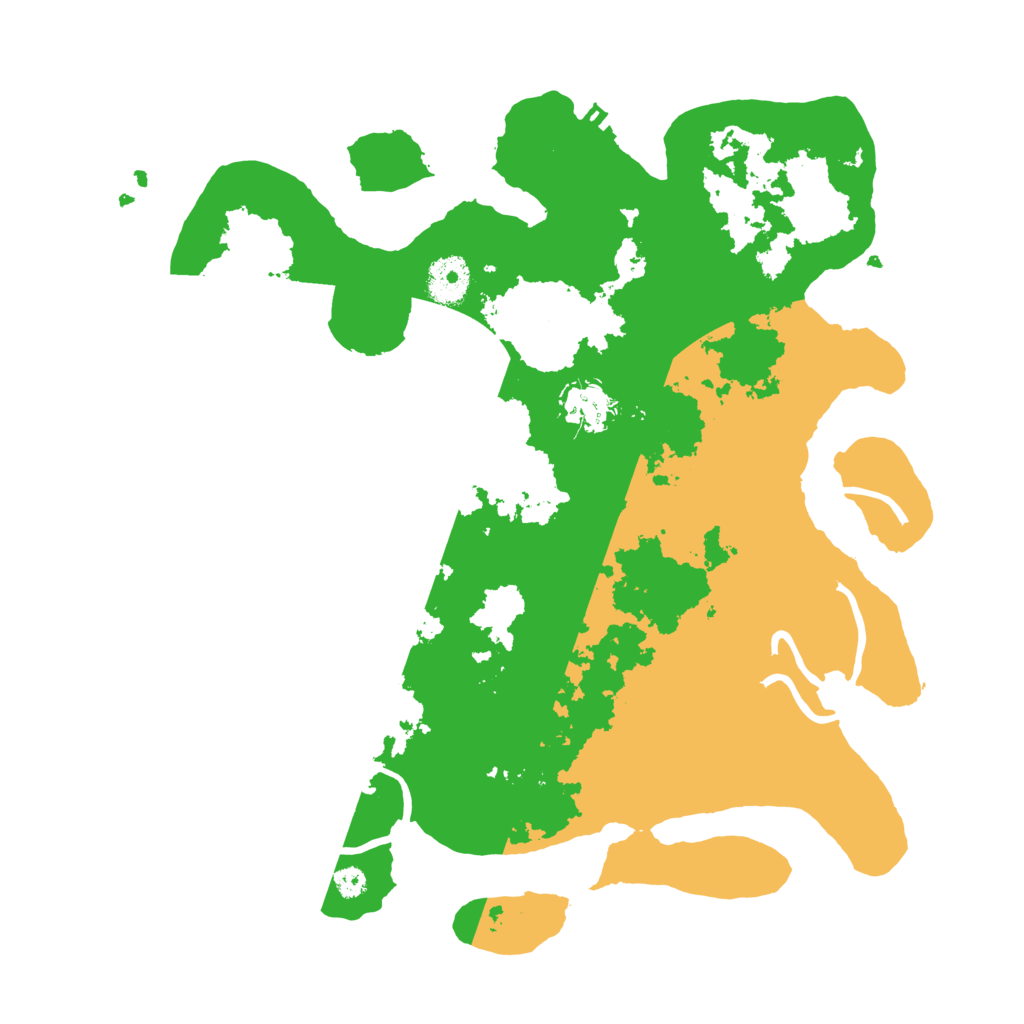 Biome Rust Map: Procedural Map, Size: 3500, Seed: 1864534742