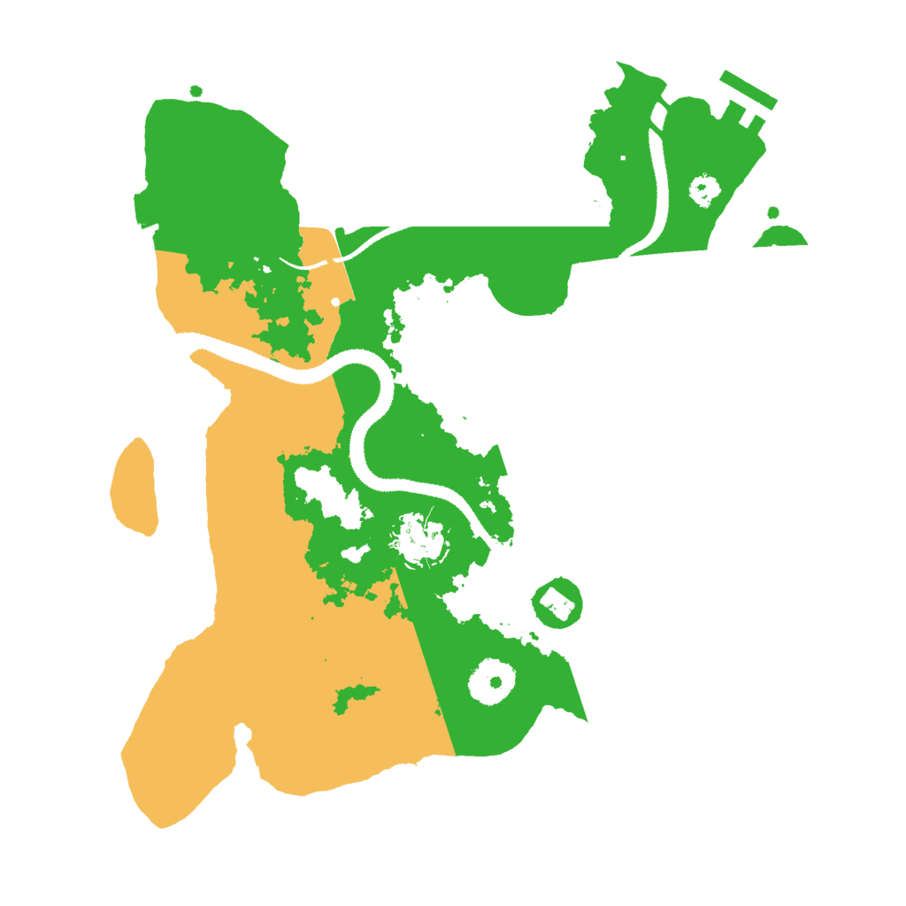 Biome Rust Map: Procedural Map, Size: 3000, Seed: 820582790
