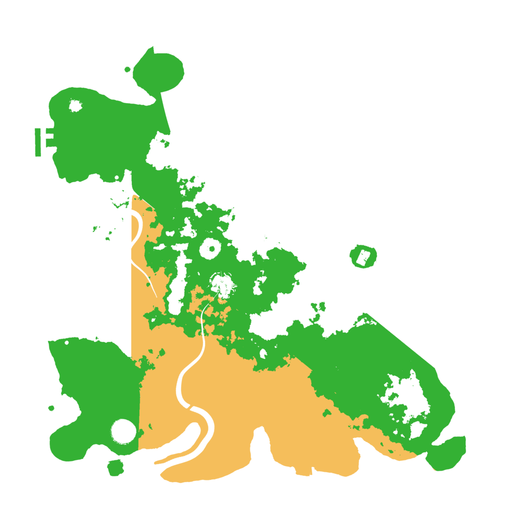 Biome Rust Map: Procedural Map, Size: 3750, Seed: 1382311623