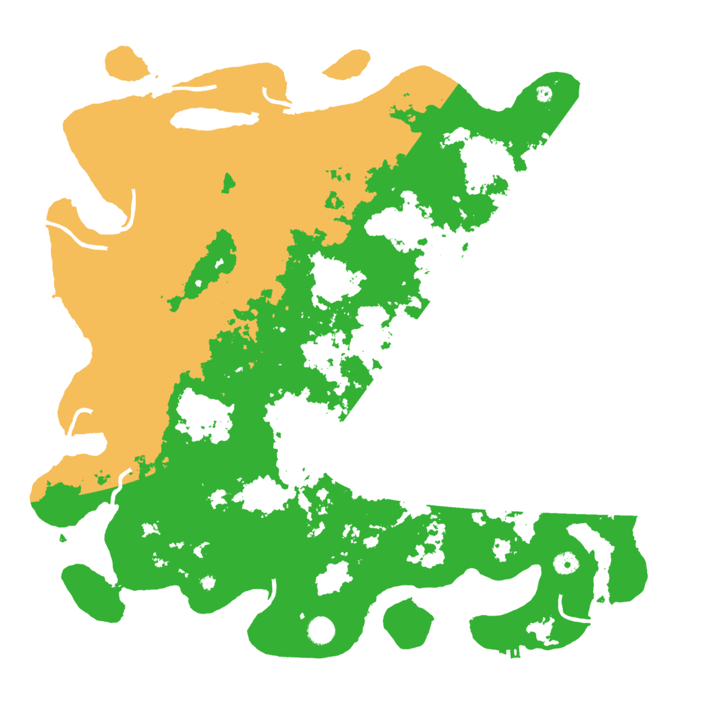 Biome Rust Map: Procedural Map, Size: 4500, Seed: 1071495648