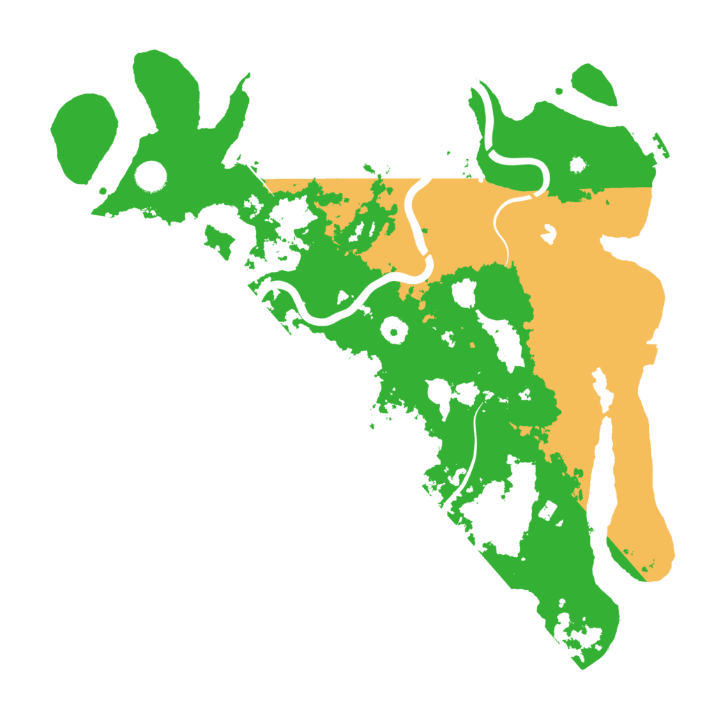 Biome Rust Map: Procedural Map, Size: 4000, Seed: 1197321079