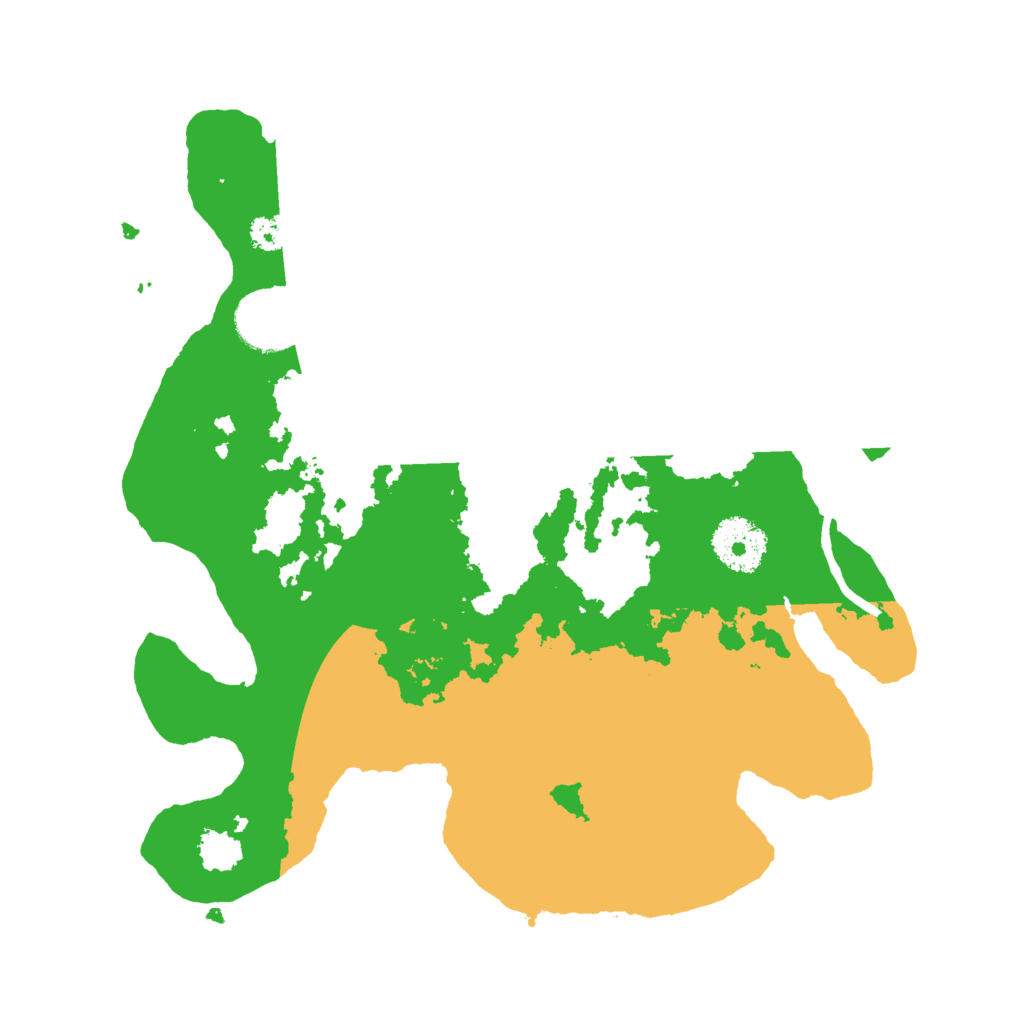 Biome Rust Map: Procedural Map, Size: 2900, Seed: 130113