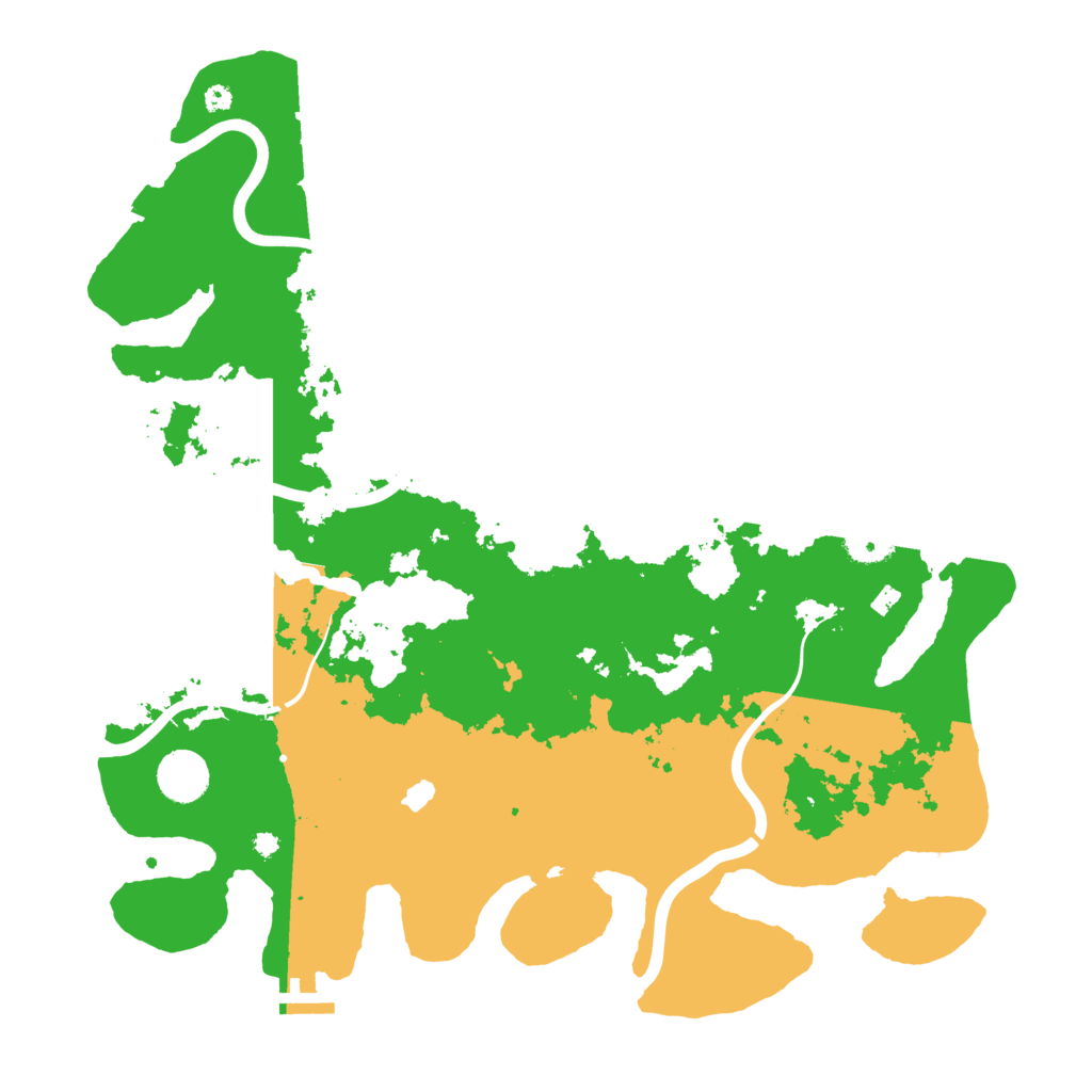 Biome Rust Map: Procedural Map, Size: 4000, Seed: 1228856561