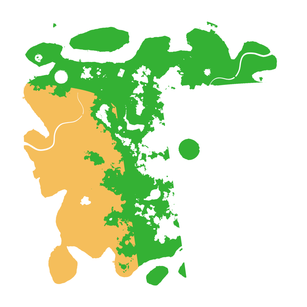Biome Rust Map: Procedural Map, Size: 4100, Seed: 1977