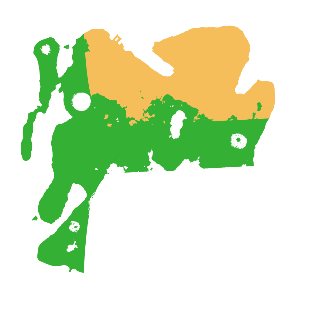 Biome Rust Map: Procedural Map, Size: 3000, Seed: 642561167
