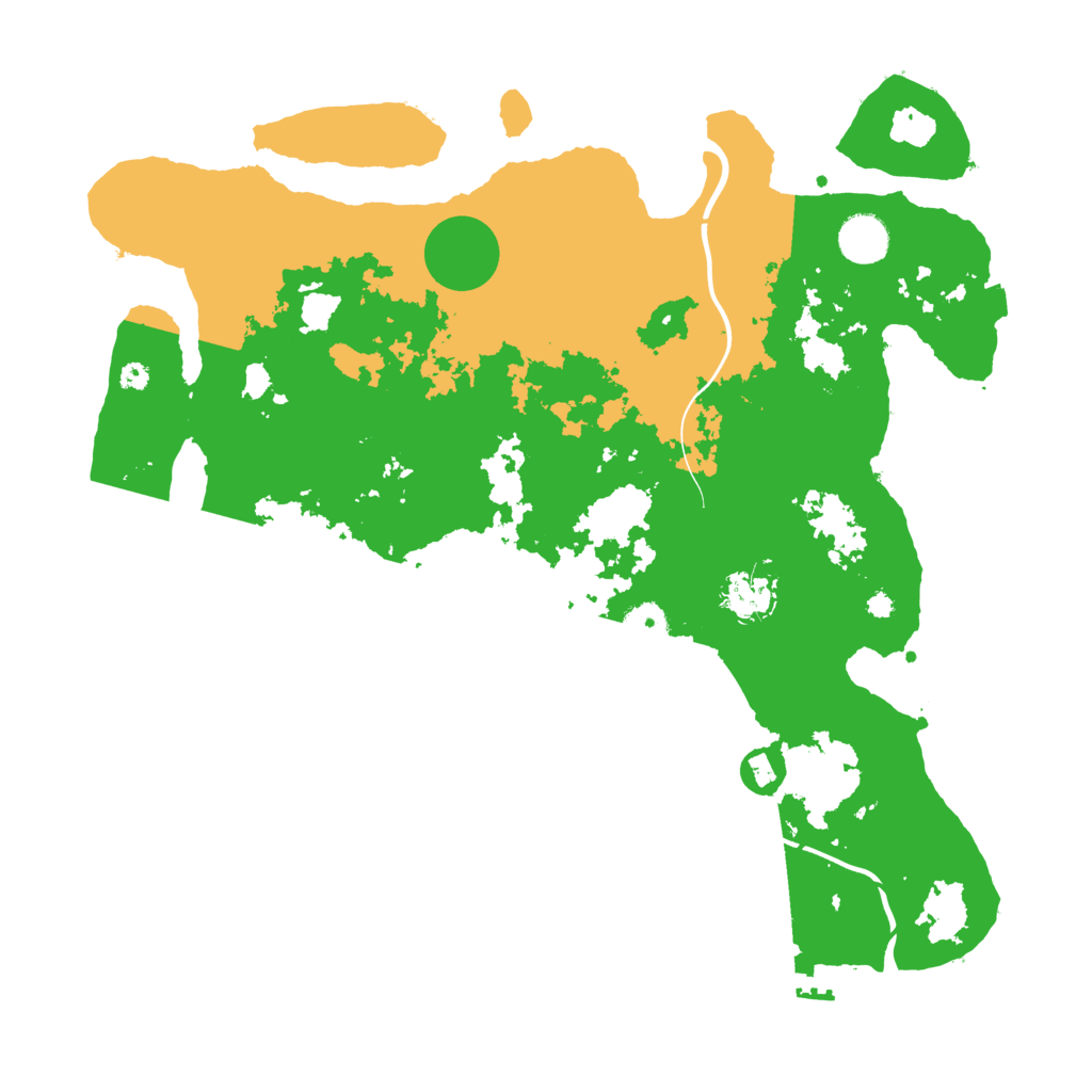 Biome Rust Map: Procedural Map, Size: 3850, Seed: 1165472418