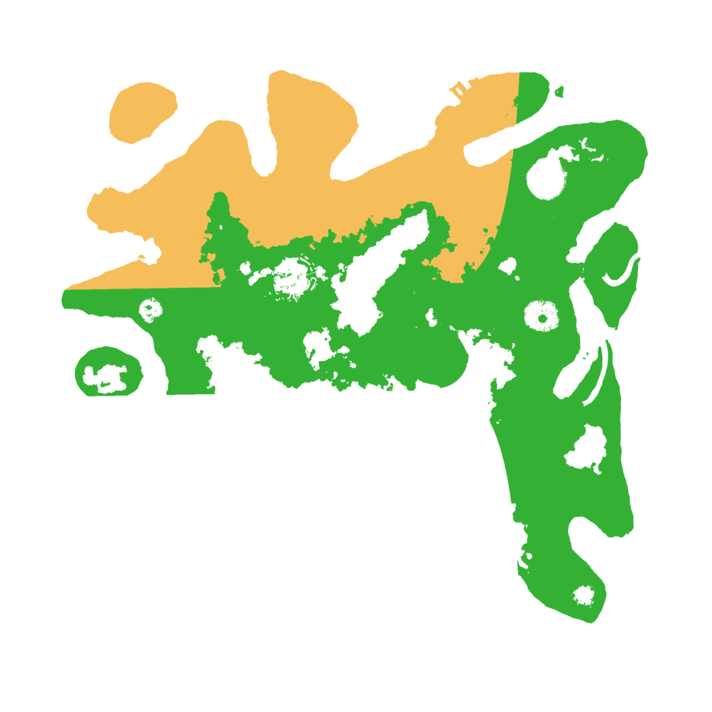 Biome Rust Map: Procedural Map, Size: 3250, Seed: 174568