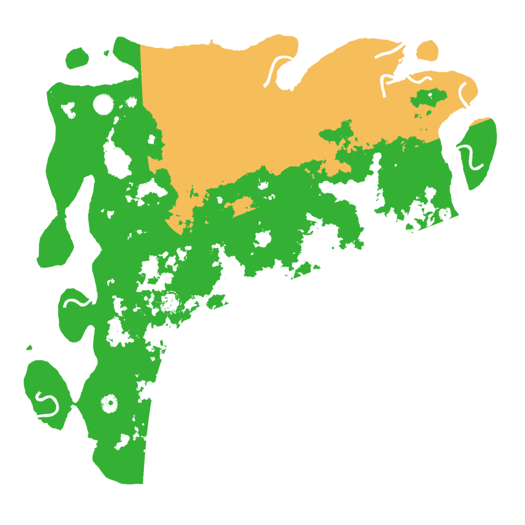Biome Rust Map: Procedural Map, Size: 4500, Seed: 987242189