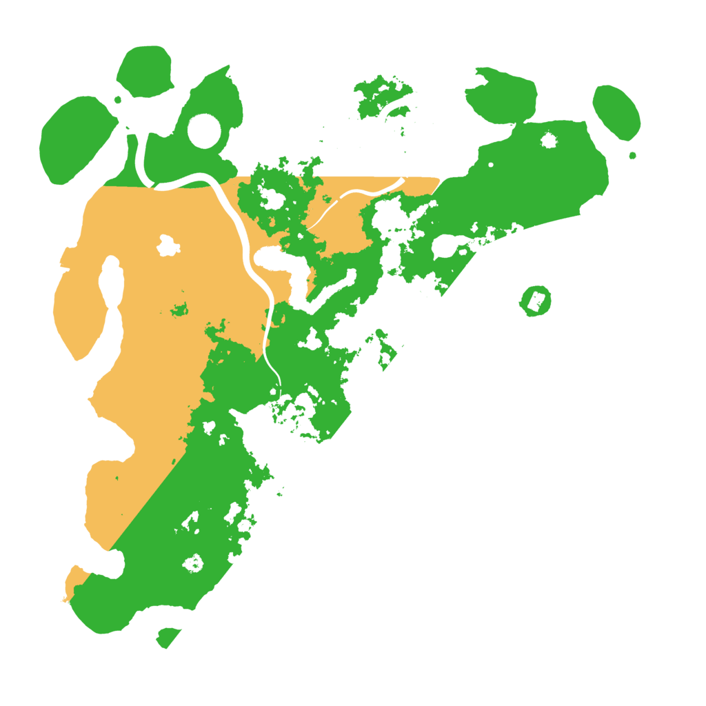 Biome Rust Map: Procedural Map, Size: 4000, Seed: 1144372044