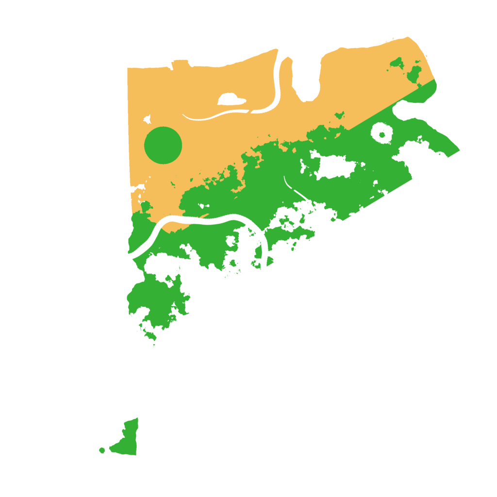 Biome Rust Map: Procedural Map, Size: 3500, Seed: 1524562041