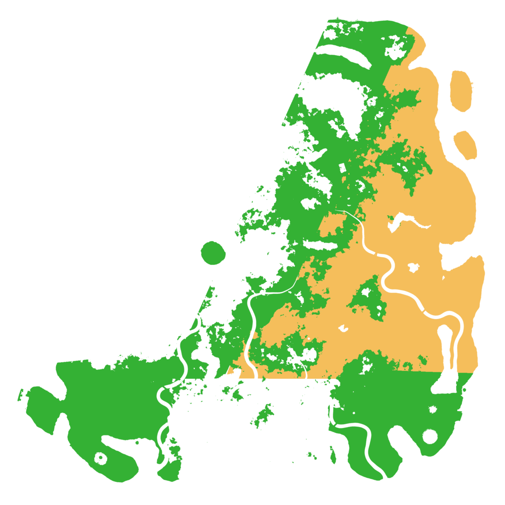 Biome Rust Map: Procedural Map, Size: 6000, Seed: 1472588307