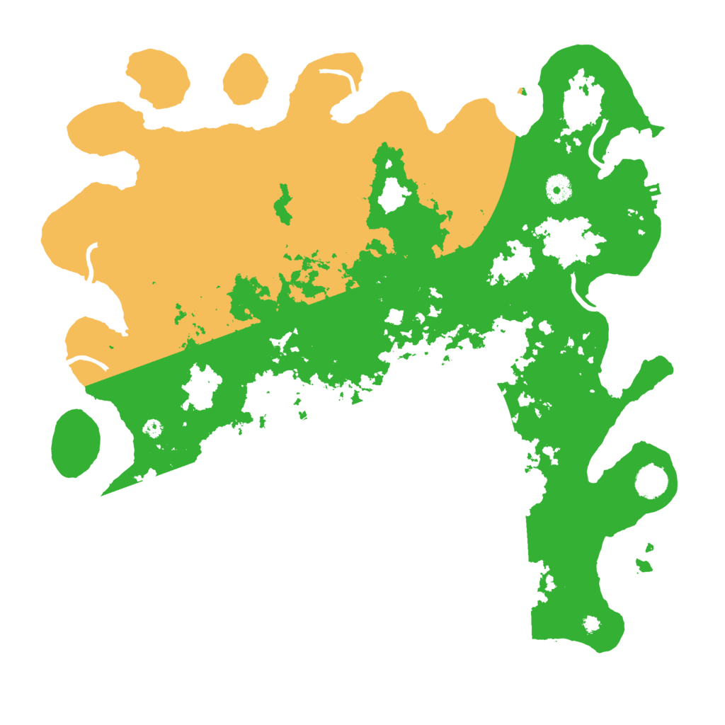 Biome Rust Map: Procedural Map, Size: 4000, Seed: 22608154