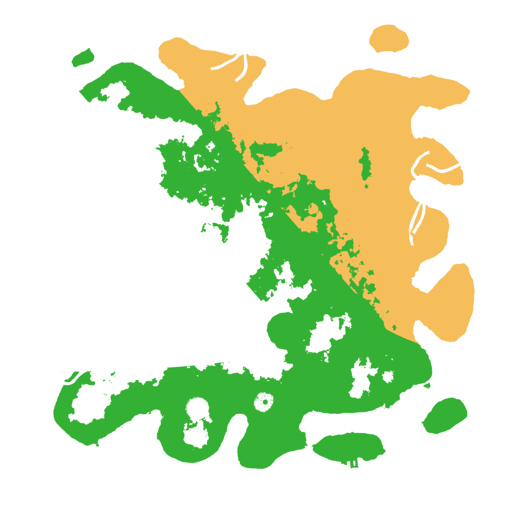 Biome Rust Map: Procedural Map, Size: 4000, Seed: 2986169