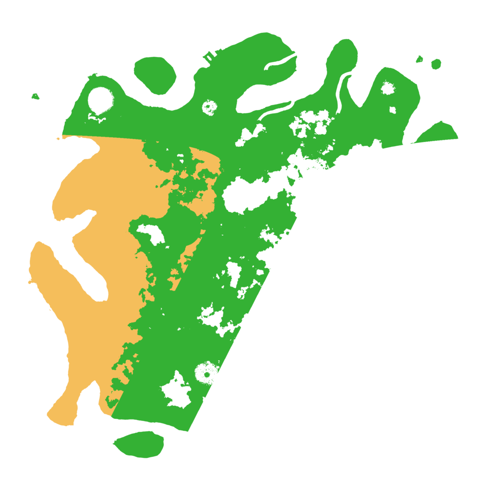 Biome Rust Map: Procedural Map, Size: 3500, Seed: 1406672927
