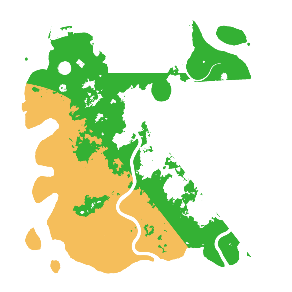 Biome Rust Map: Procedural Map, Size: 3850, Seed: 1258272171