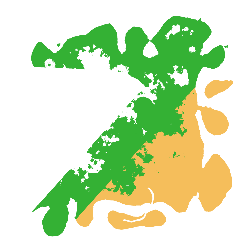Biome Rust Map: Procedural Map, Size: 3500, Seed: 1043375814