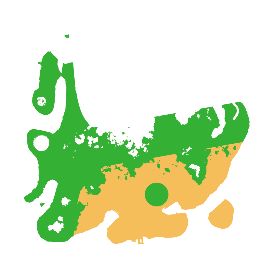 Biome Rust Map: Procedural Map, Size: 3000, Seed: 1397651697