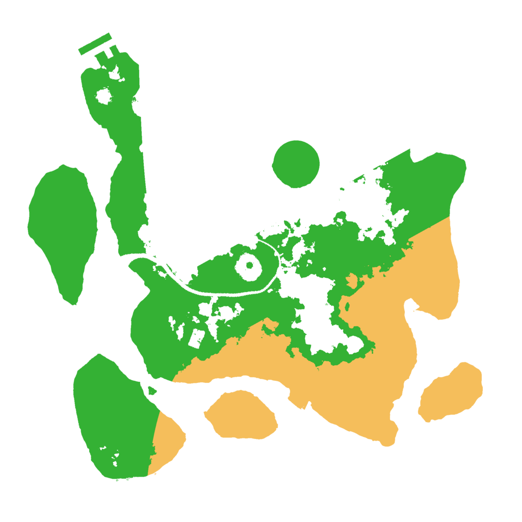 Biome Rust Map: Procedural Map, Size: 3000, Seed: 930816183
