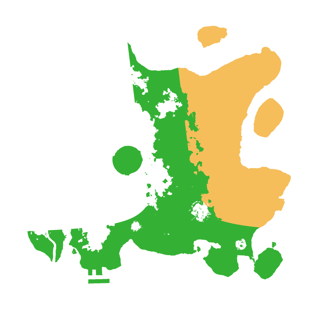 Biome Rust Map: Procedural Map, Size: 3000, Seed: 935032694