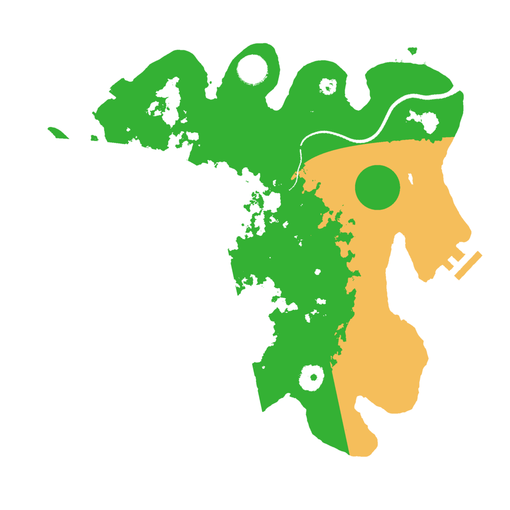 Biome Rust Map: Procedural Map, Size: 3000, Seed: 1669282313