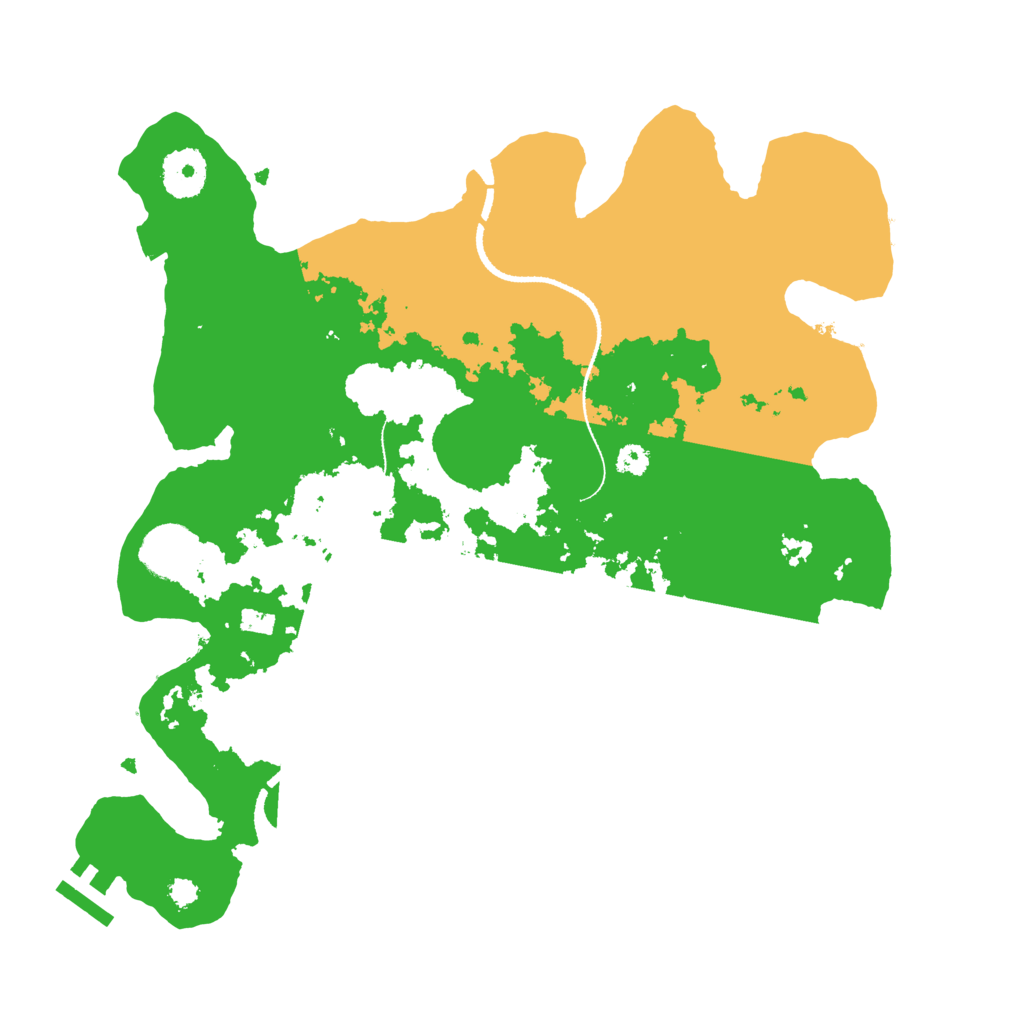 Biome Rust Map: Procedural Map, Size: 3250, Seed: 1447
