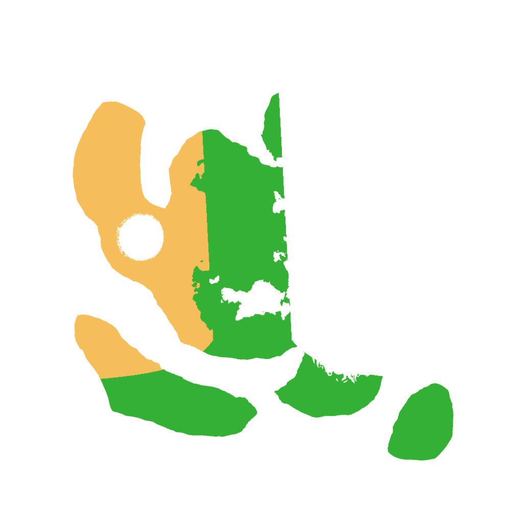 Biome Rust Map: Barren, Size: 2000, Seed: 5062022