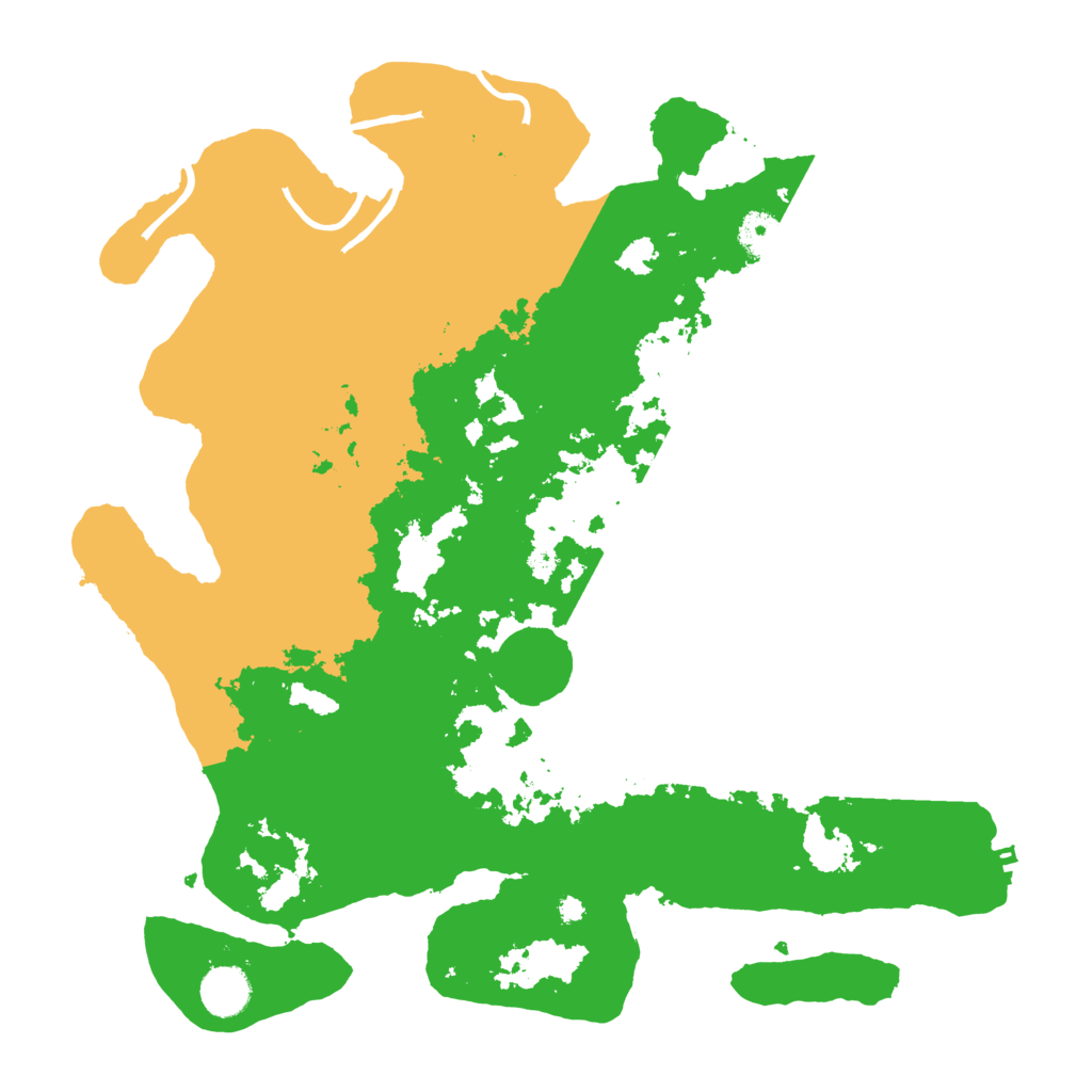 Biome Rust Map: Procedural Map, Size: 3850, Seed: 54233
