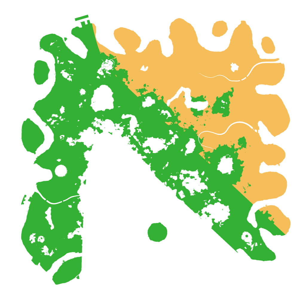 Biome Rust Map: Procedural Map, Size: 4500, Seed: 1511600193
