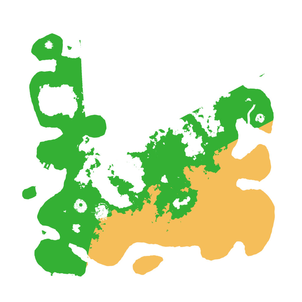Biome Rust Map: Procedural Map, Size: 3500, Seed: 272