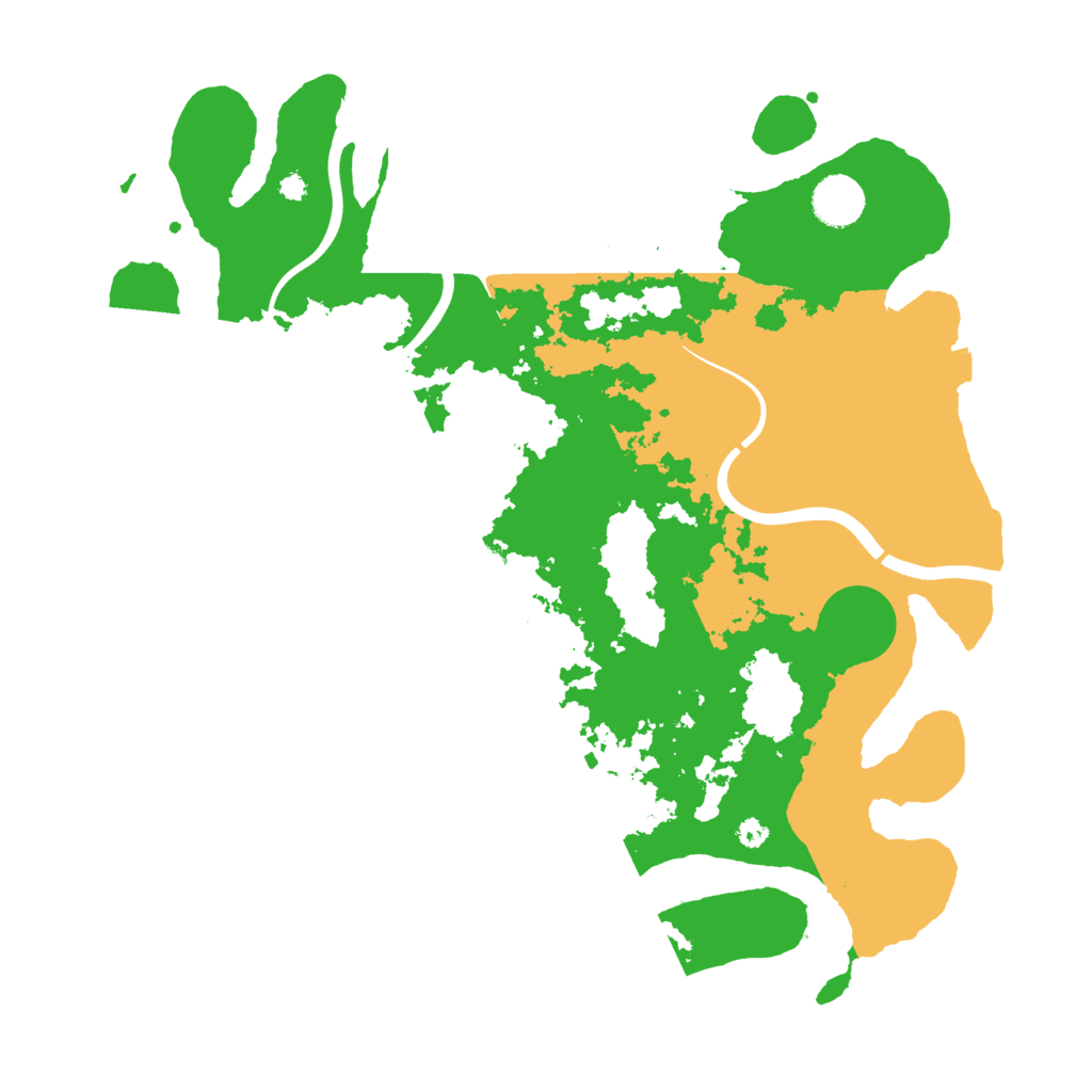 Biome Rust Map: Procedural Map, Size: 3750, Seed: 444598487