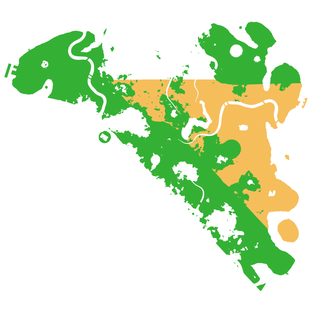 Biome Rust Map: Procedural Map, Size: 4500, Seed: 9687412
