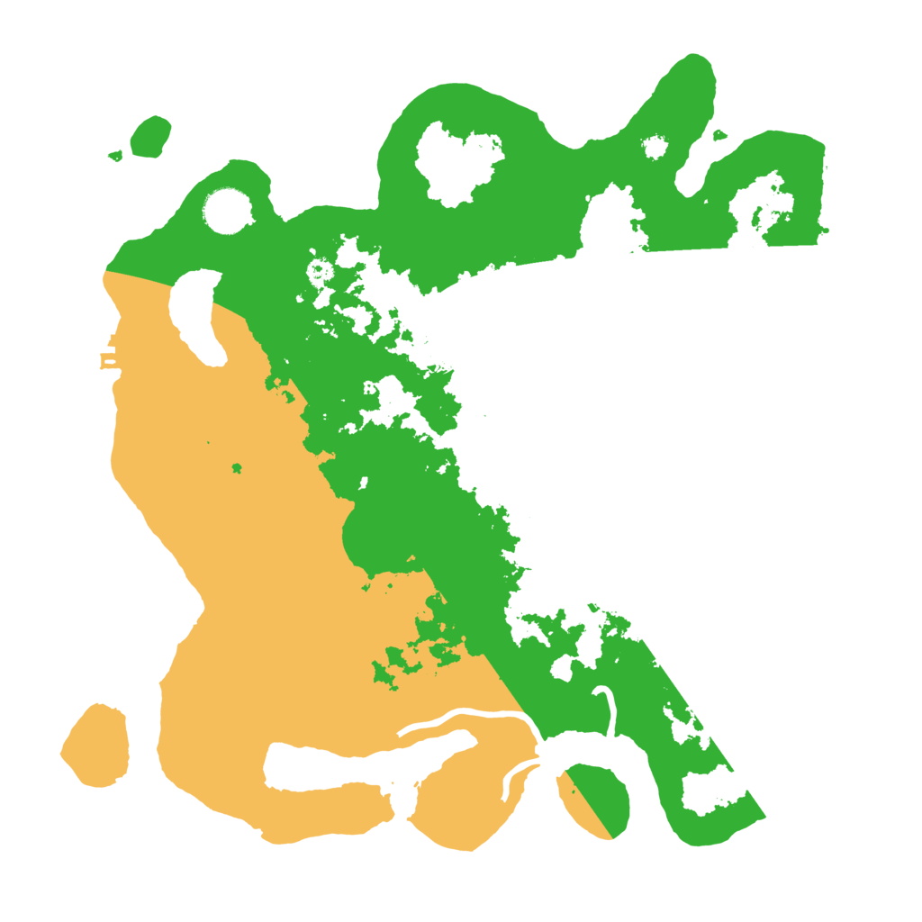 Biome Rust Map: Procedural Map, Size: 3500, Seed: 773436