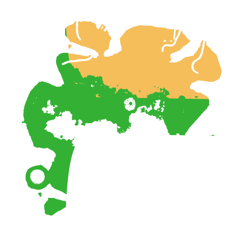 Biome Rust Map: Procedural Map, Size: 3000, Seed: 675685796