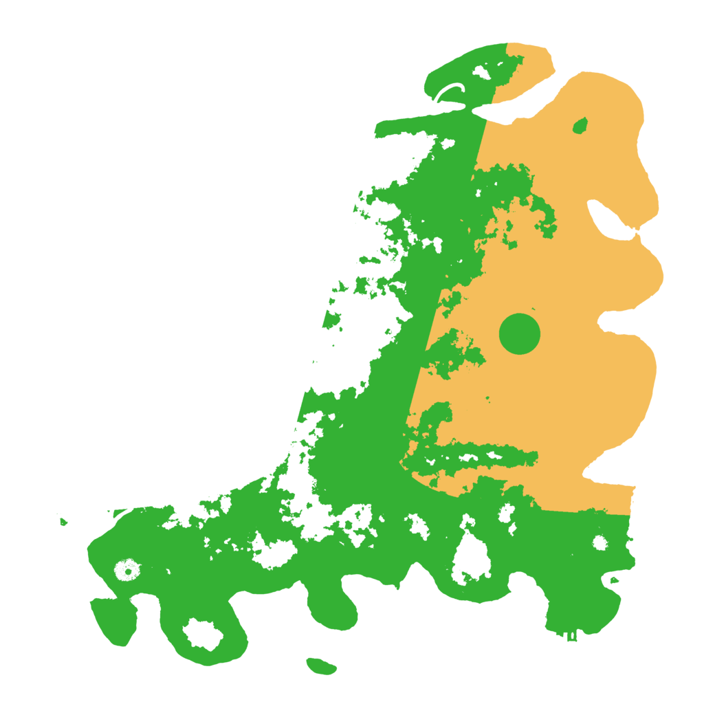 Biome Rust Map: Procedural Map, Size: 4500, Seed: 22826