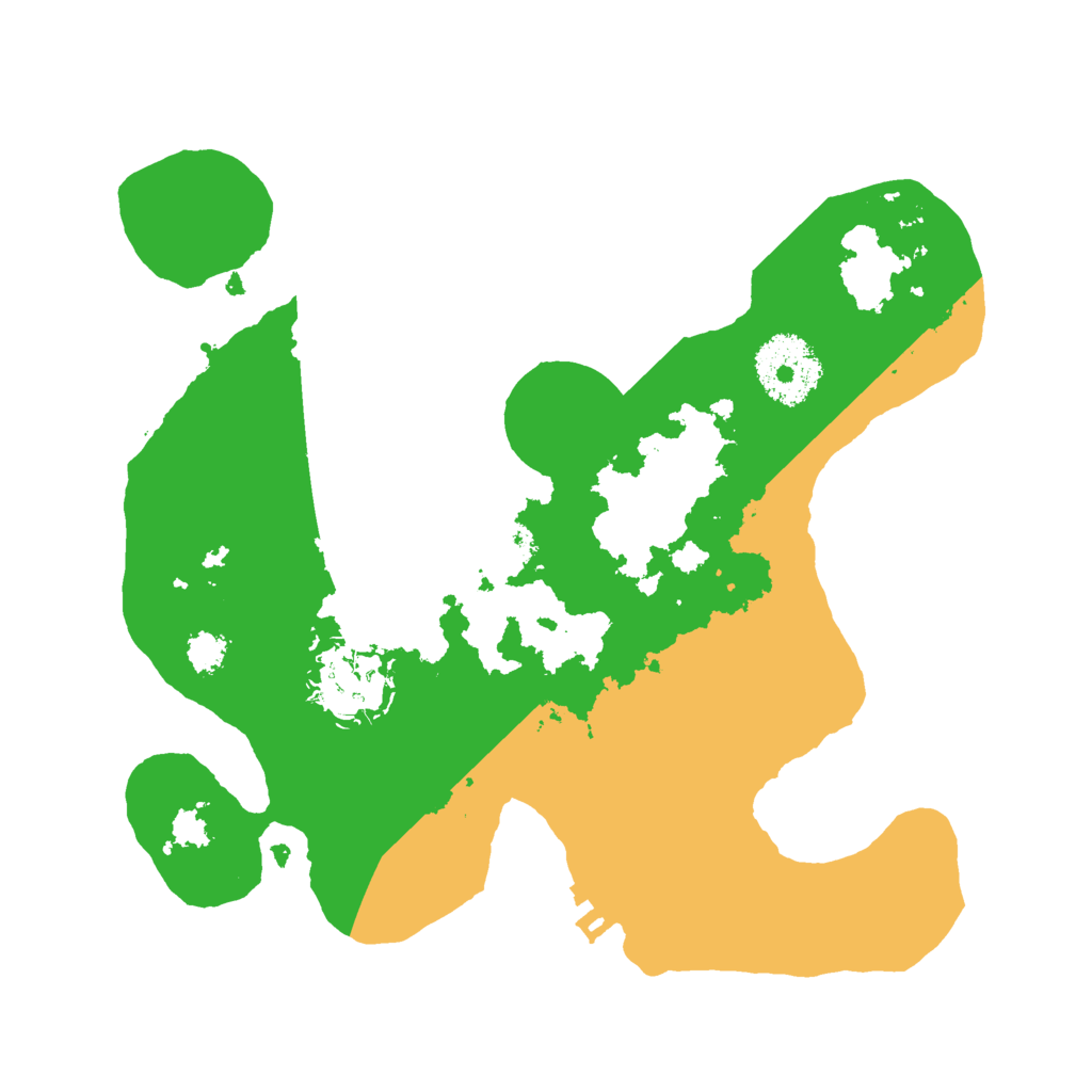 Biome Rust Map: Procedural Map, Size: 2500, Seed: 267633467