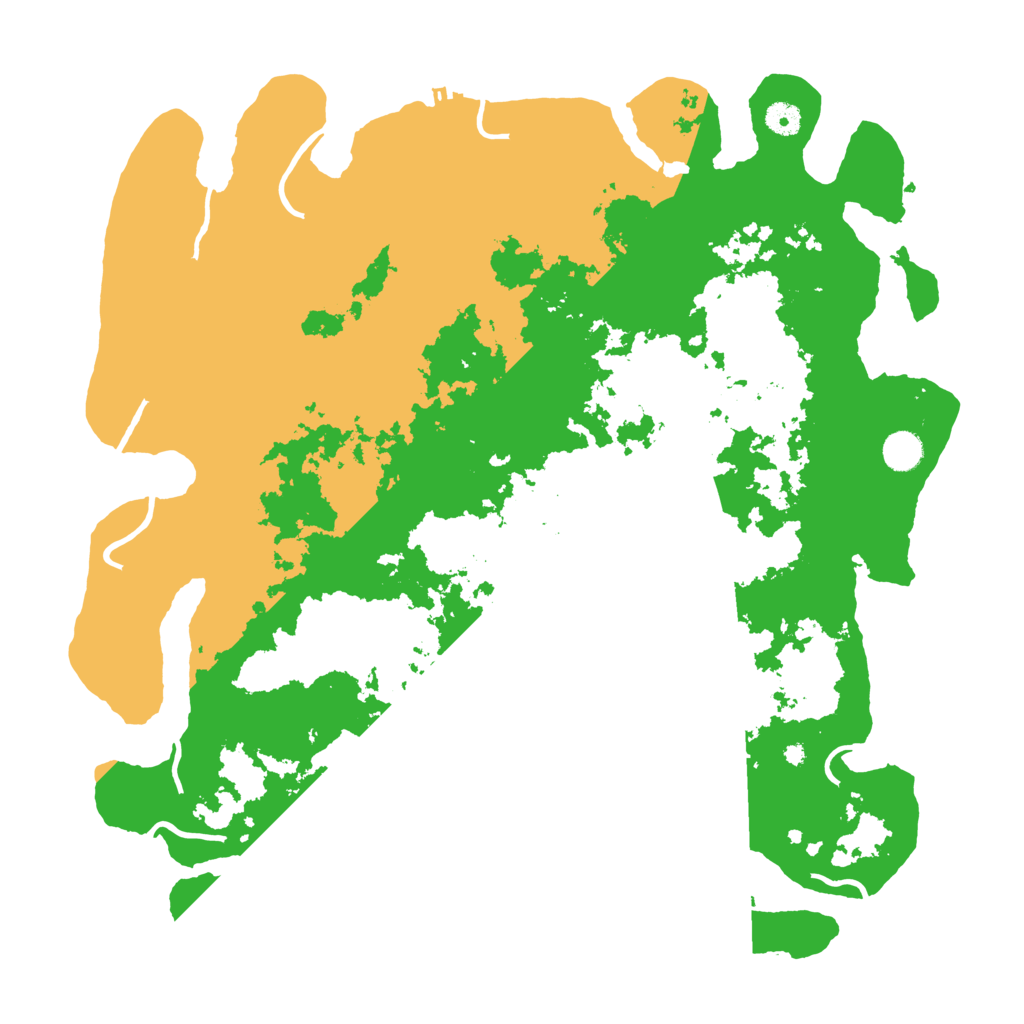 Biome Rust Map: Procedural Map, Size: 4500, Seed: 958773355
