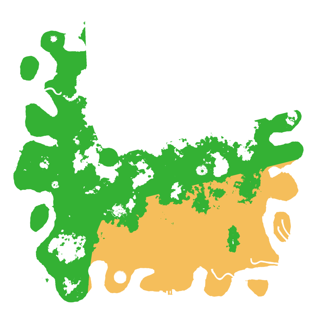 Biome Rust Map: Procedural Map, Size: 4545, Seed: 1
