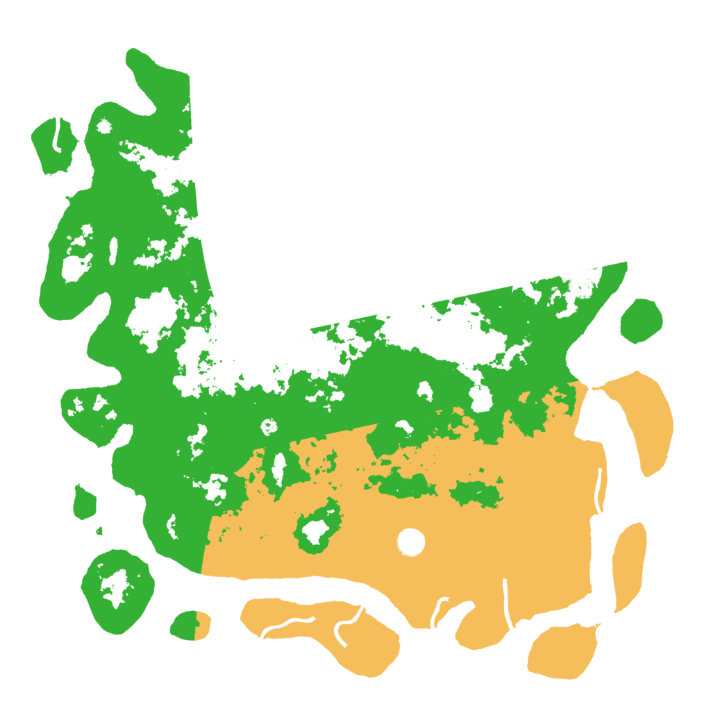 Biome Rust Map: Procedural Map, Size: 4500, Seed: 205007629