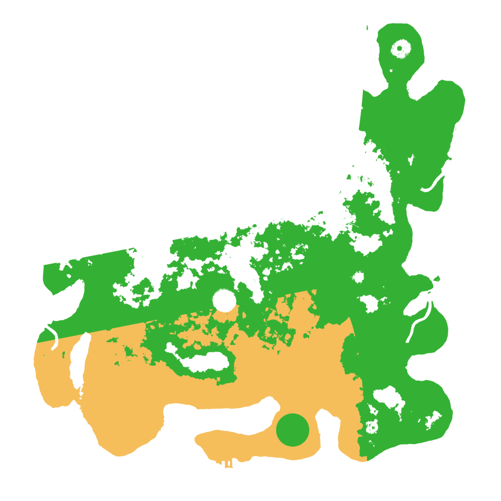 Biome Rust Map: Procedural Map, Size: 4000, Seed: 534