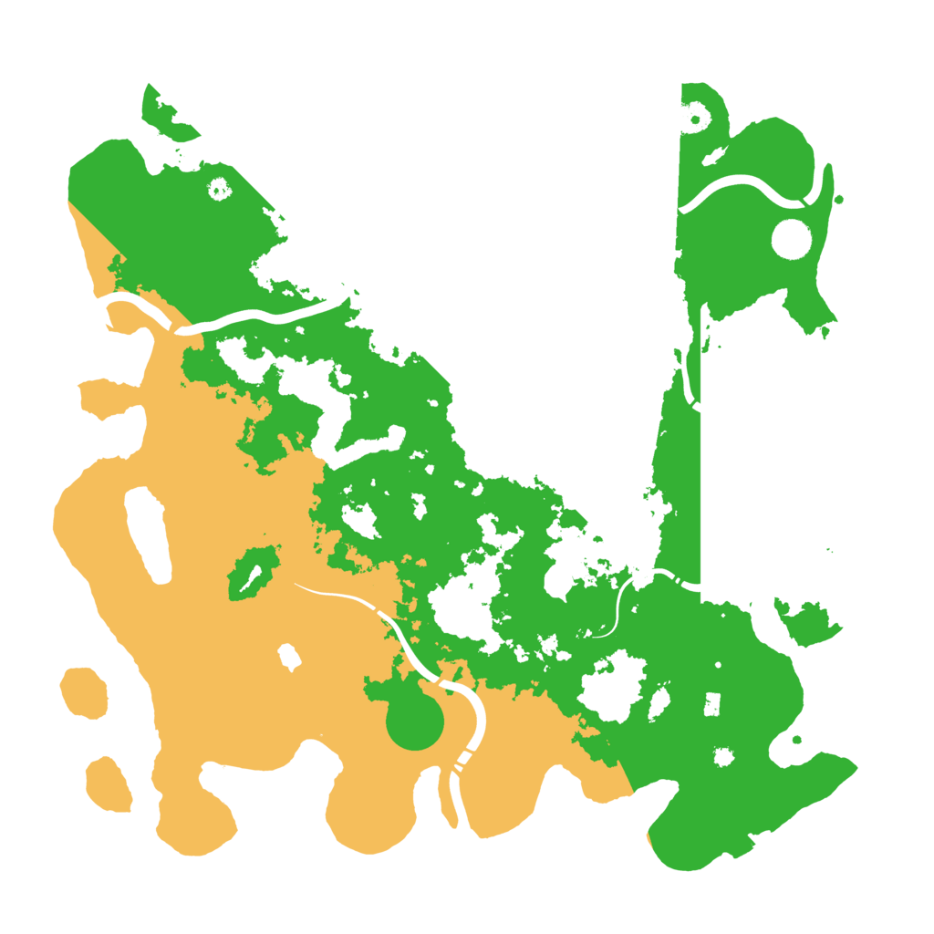 Biome Rust Map: Procedural Map, Size: 4250, Seed: 1580210002